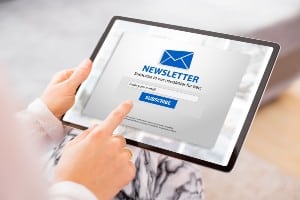 email newsletter for law firms