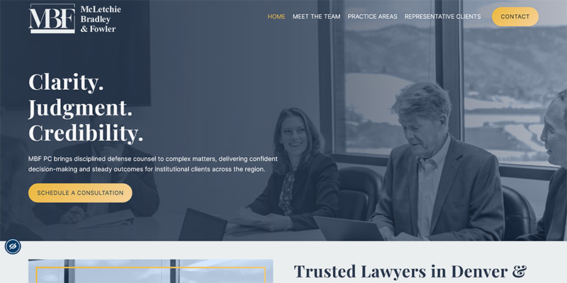 McLetchie Bradley & Fowler PC