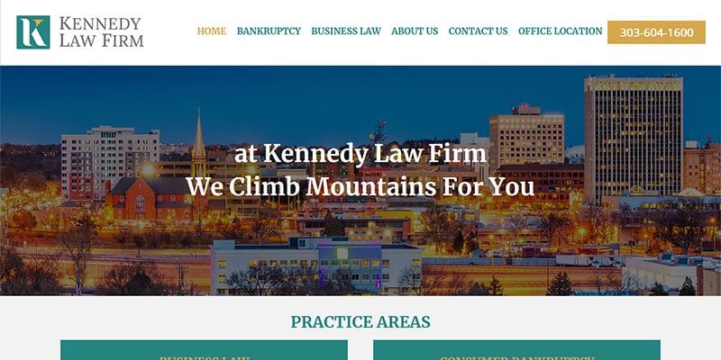 Kennedy Law Firm website.