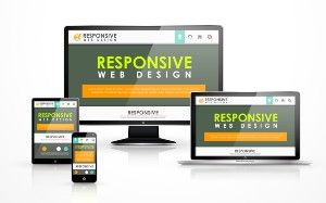 Responsive Attorney Website Design On Desktop, Laptop, Tablet, And Smartphone.